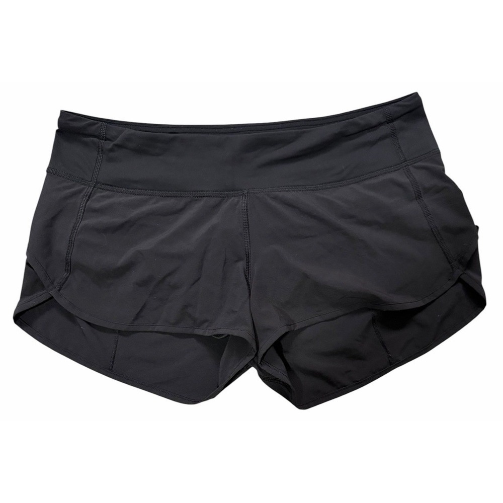 Lululemon Speed Up Short *4-way Stretch 2.5" Black Women's Size 8